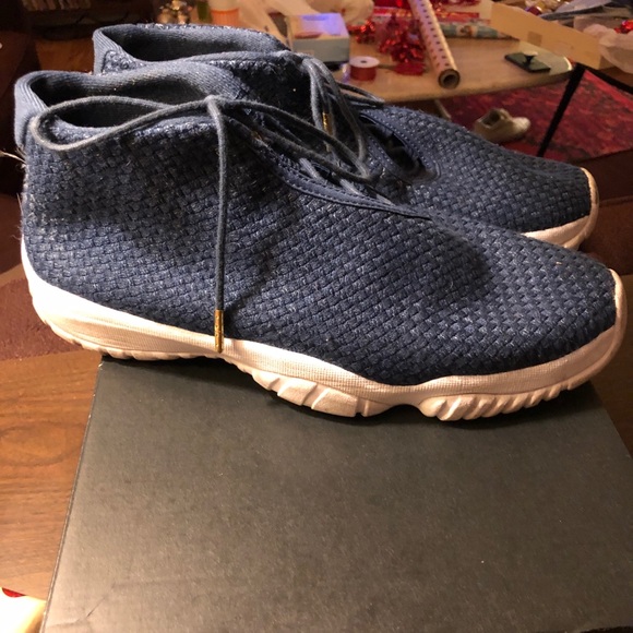 Jordan Future Midnight Blue sz 11 gently worn - Picture 5 of 6